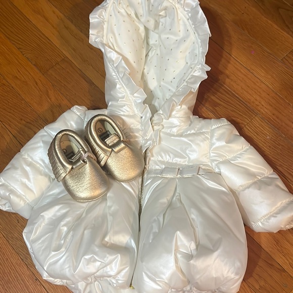 Baby Tahari Other - Lot of 0-3 Months Baby Girl Clothes! Baby Tahari Coat NEW WITHOUT TAGS! 6 ITEMS!
